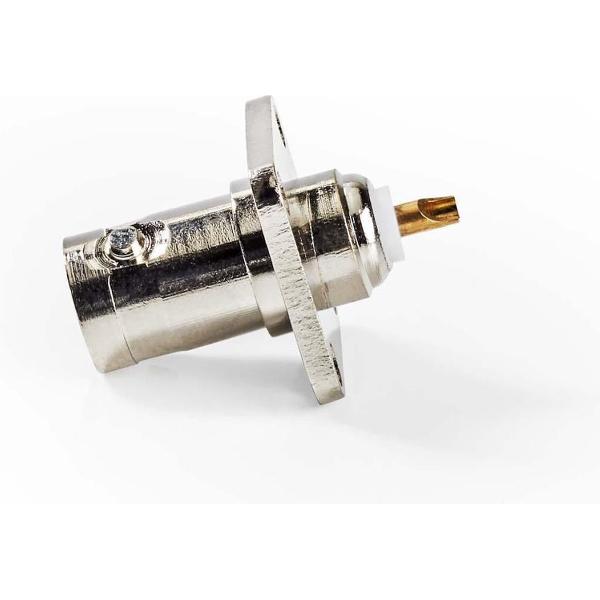 Nedis CVVC01920ME Bnc-chassisbevestiging Bnc Female Vierkant 25 Stuks Metaal