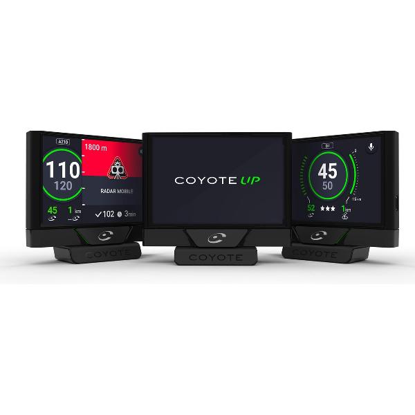 COYOTE UP waarschuwingssysteem voor snelheidsmeting