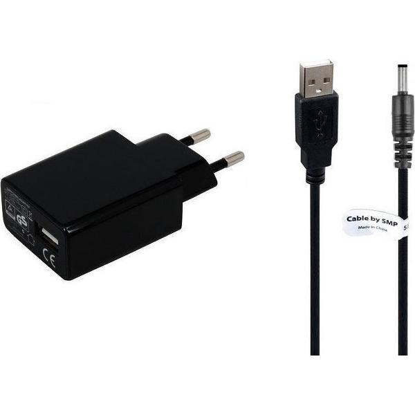 3A lader TUV gekeurd 1 m Oplaadkabel en oplader adapter met stekker. Past ook op Doro PhoneEasy 341 GS1