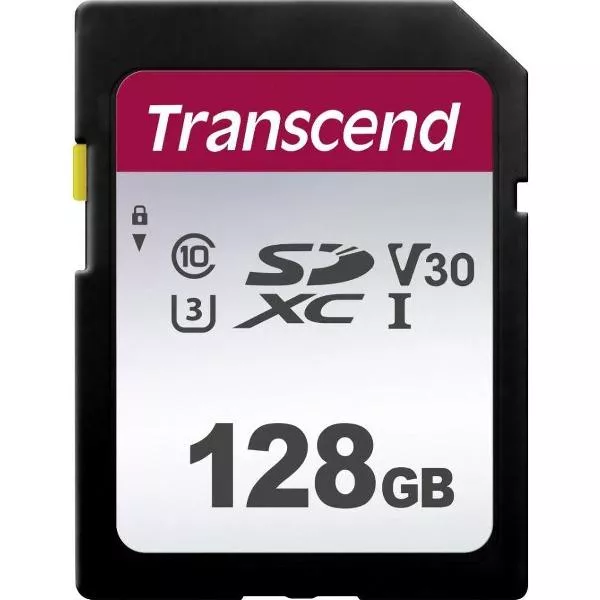 Transcend 128GB, UHS-I, SD flashgeheugen SDXC Klasse 10 NAND