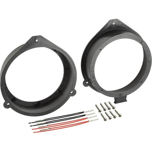 Speaker Ringen Ø 165mm Audi A3/A4-Saab 9-3-Seat Exeo Voor+Achterportier > Met speakerconnector