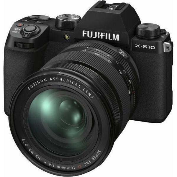 Fujifilm X-S10 Black + XF16-80mm F4 R OIS WR Kit