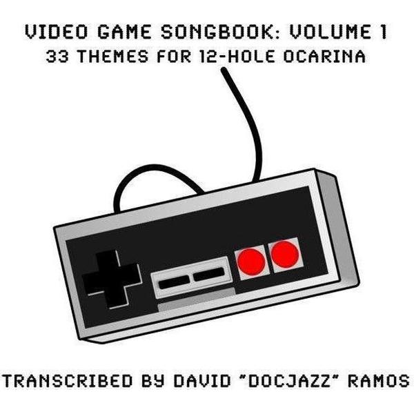Video Game Songbook for 6-hole and 12-hole Ocarinas 12-hole