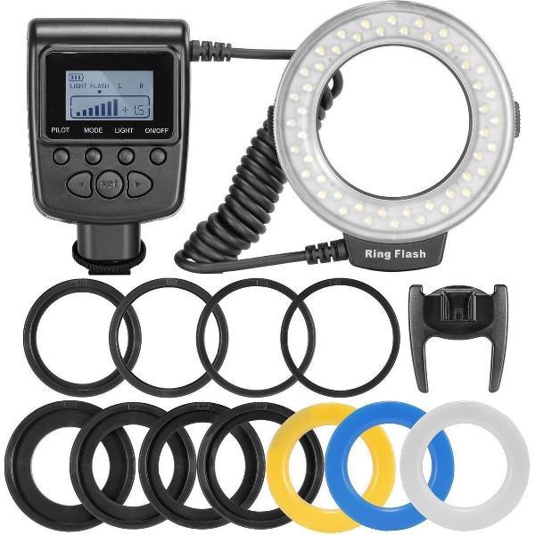 LED Macro Ring Flash flitser
