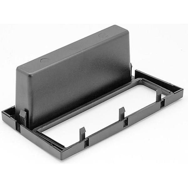 OPEL Agila Astra Combo Vectra Vivaro Zilver Dash Paneel Stereo enkele Din Fascia