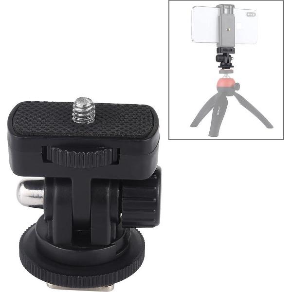 PULUZ 1/4 inch schroefdraad koude schoen statiefadapter