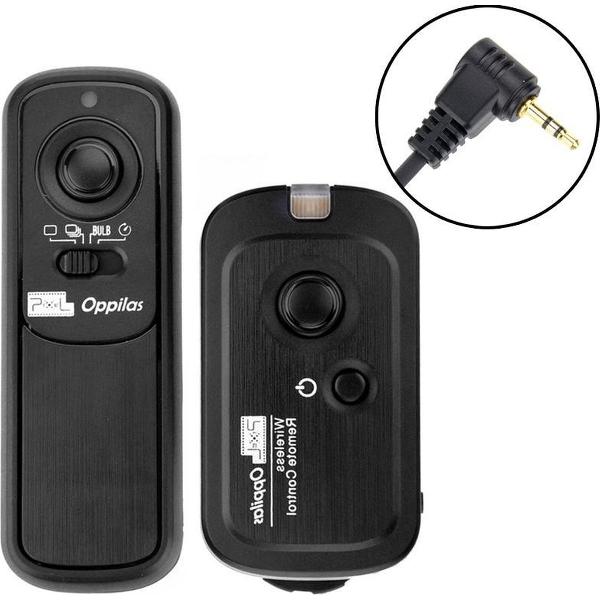 Pixel Oppilas 2,4 GHz draadloze sluiterafstandsbediening voor Canon Power Shot G10 / G11, EOS 1100D / 1000D / 600D / 550D / 500D / 400D / 350D, EOS 30/33/50 (RW-221 / E3)