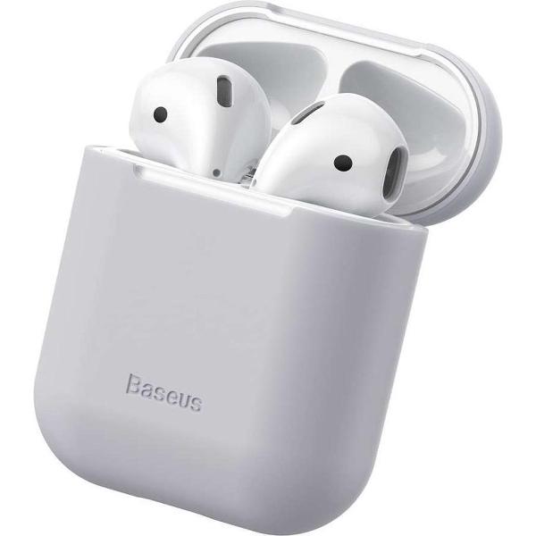 Baseus Silicone AirPods Case - Grijs