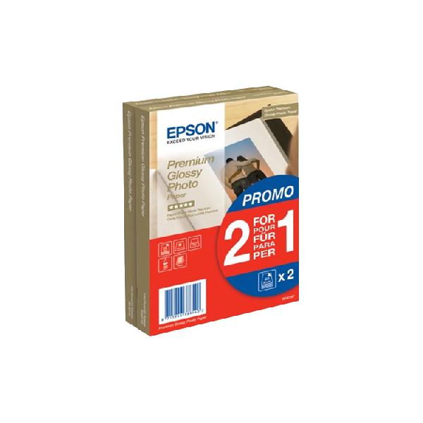 Epson Premium Glossy Photo Paper S042167 fotopapier C13S042167, Duo Pack