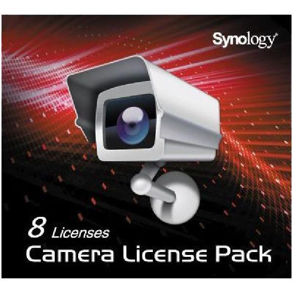 Synology Camera Licentie Pack camera licenties 8 licenties