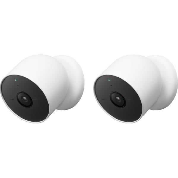Google Nest Cam beveiligingscamera 2 stuks