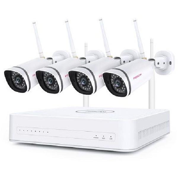Foscam FN7108W-B4-1T 2MP Full HD WiFi beveiligingsset beveiligingscamera