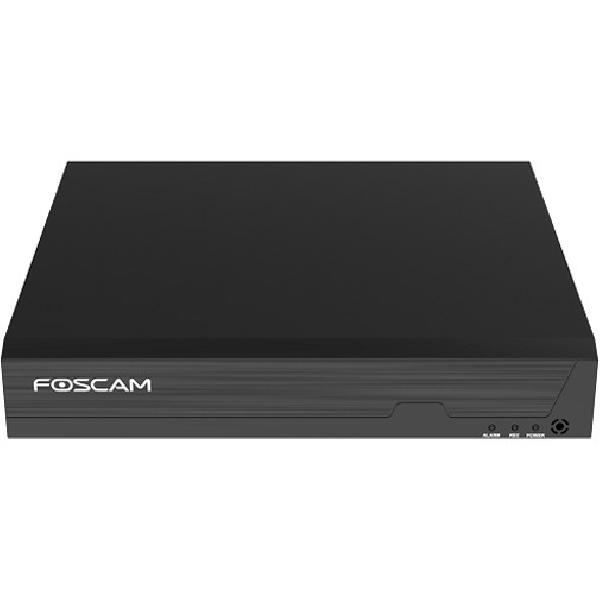Foscam FN9108HE, 8-kanaals 5MP PoE Netwerk video recorder netwerk video recorder PoE, Zonder HDD