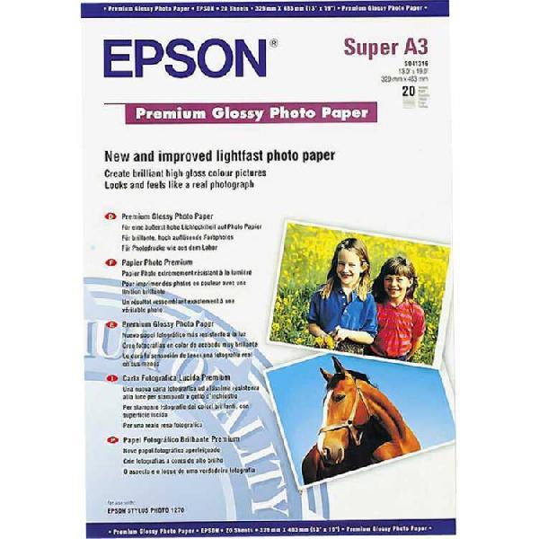Epson Premium Glossy Photo Paper A3 fotopapier S041315