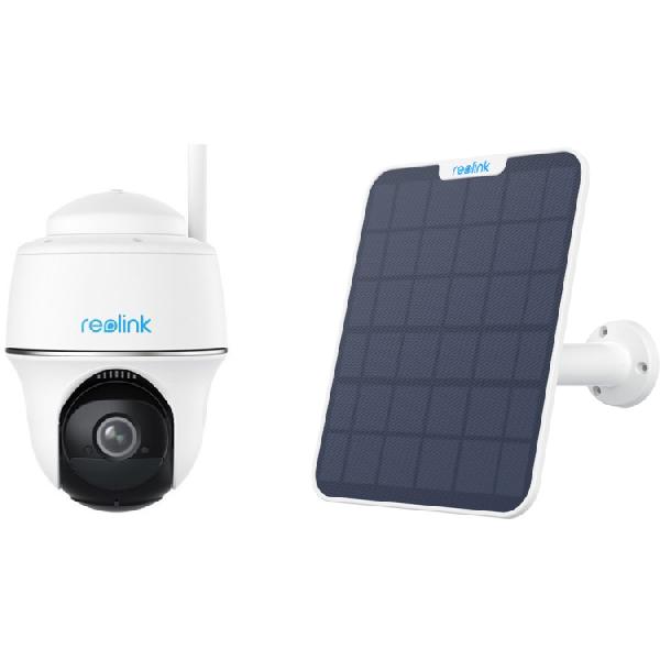 Reolink 5MP draadloze batterijcamera op zonne-energie + Solar Panel 2 beveiligingscamera