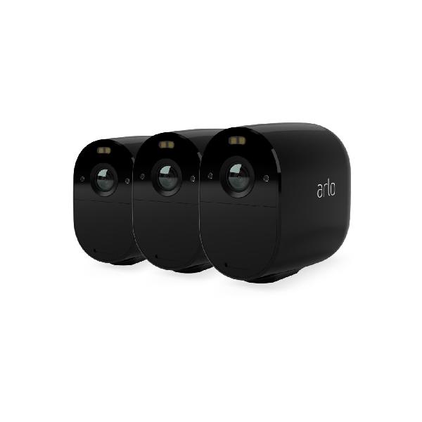Arlo Essential Spotlight Camera 3-Pack IP-camera Zwart
