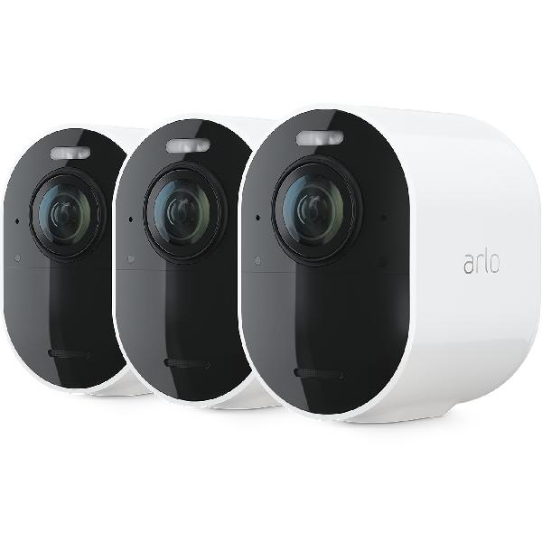 Arlo Ultra 2 wire-free 3-pack IP-camera Wit